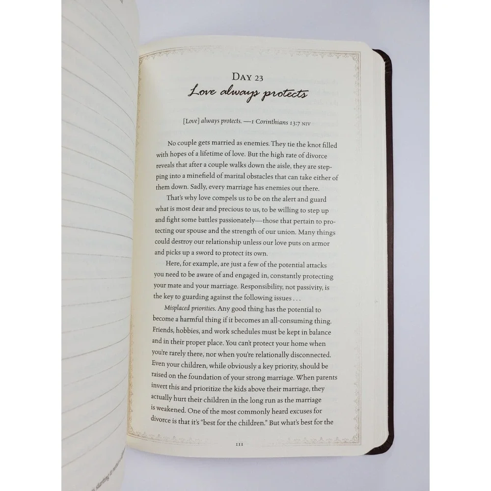 The Love Dare by Kendrick Brothers Hardcover Christian Marriage Devotional Study